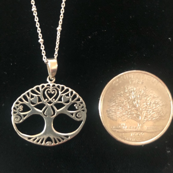 NWT SALE ❤️Sterling silver tree of life necklace - Picture 2 of 2